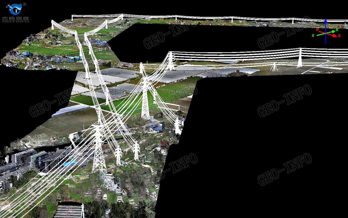 Color Point Cloud & Tower model (GL-70/Dragon 35)