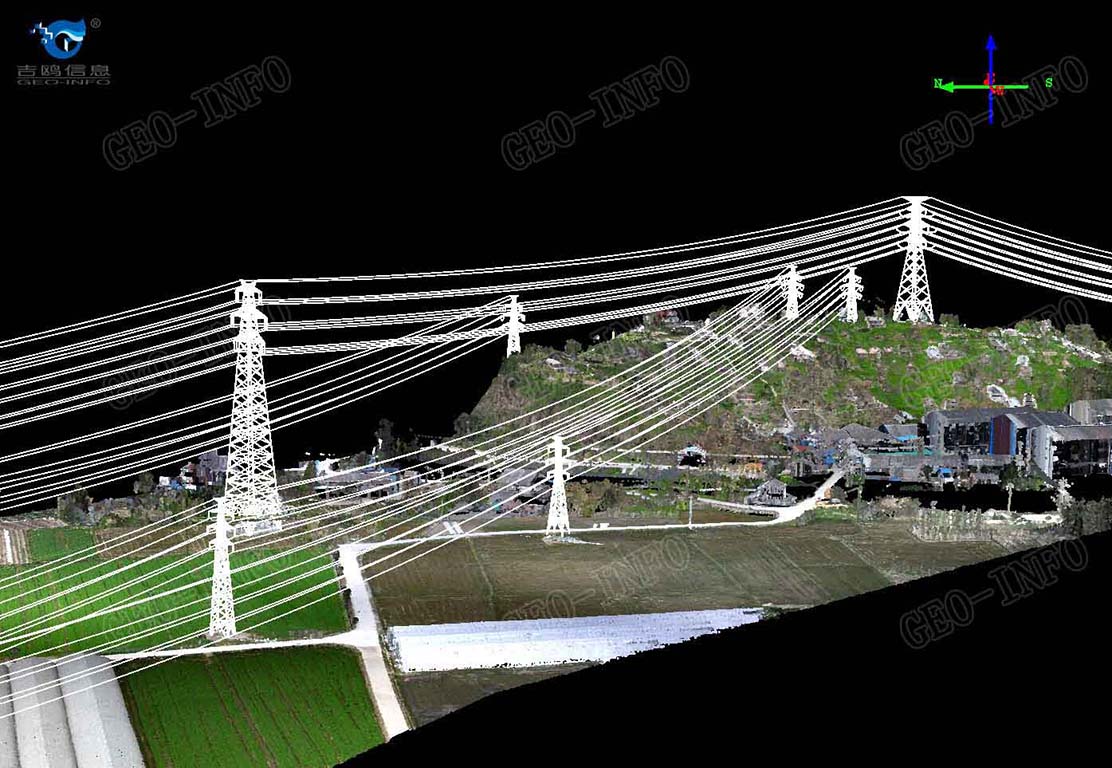 Color Point Cloud & Tower model (GL-70/Dragon 35)